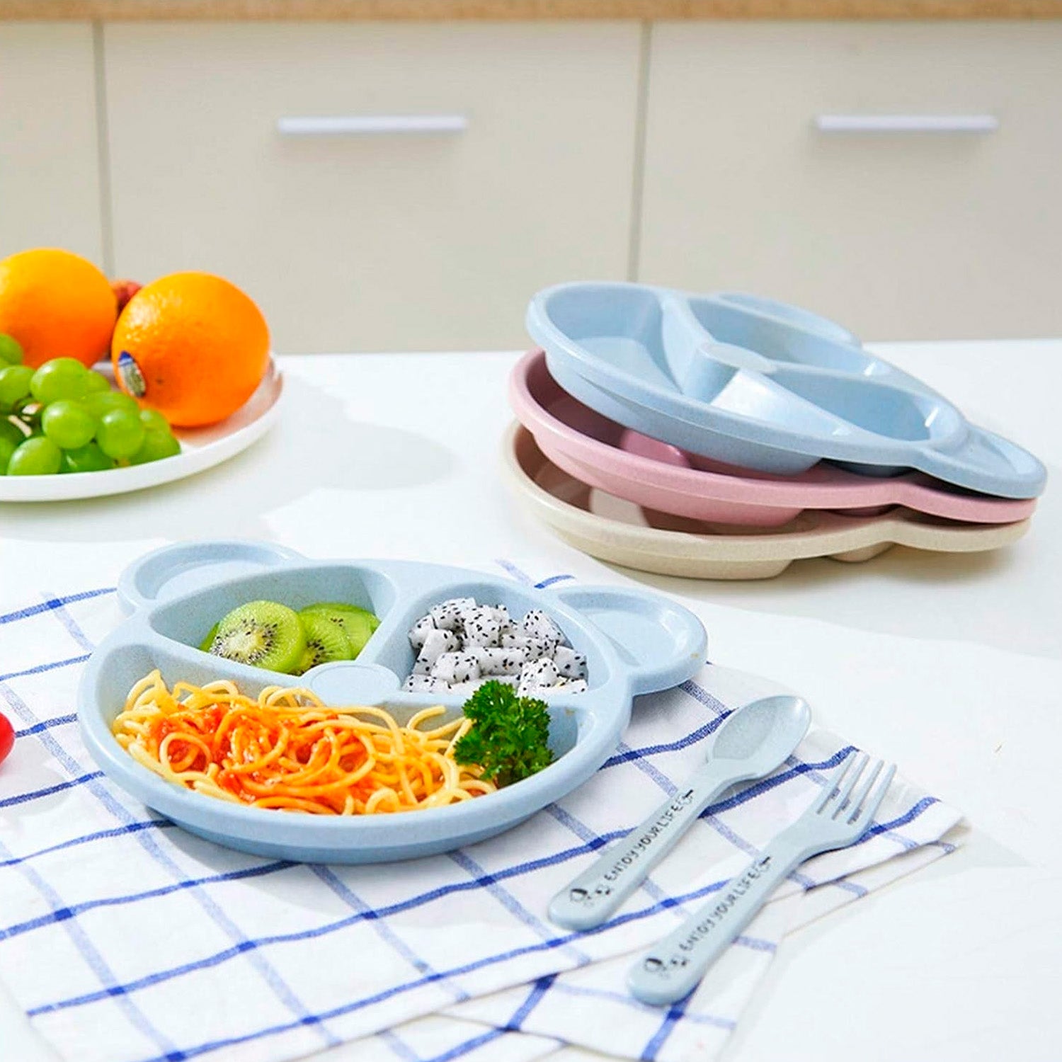 Set Vajilla en Trigo