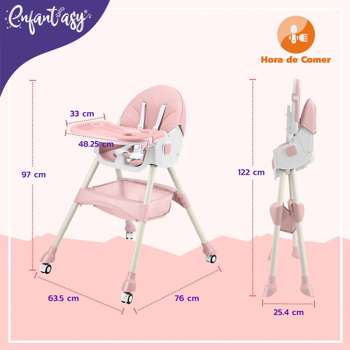 Silla Comedor 4 en 1