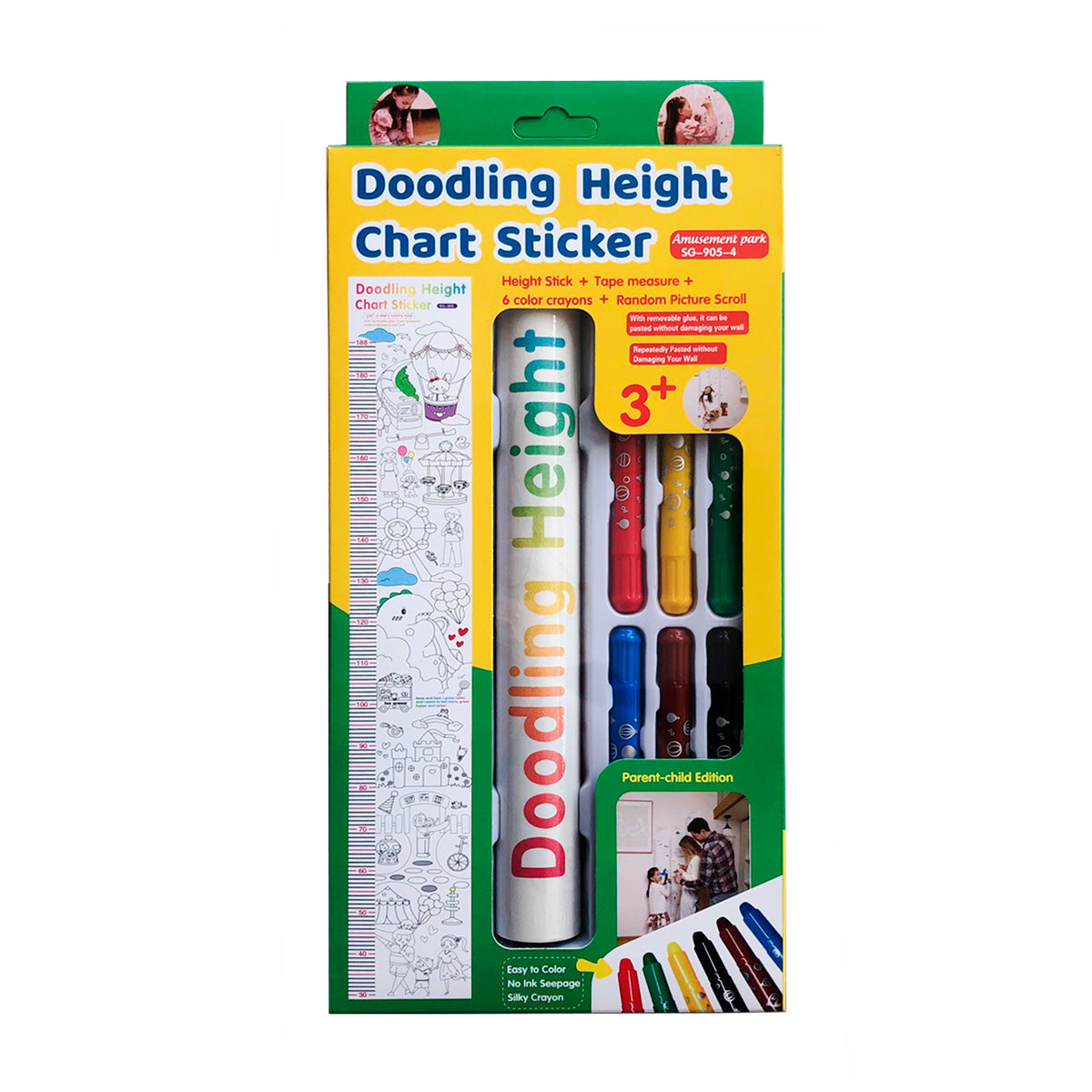 Metro Adhesivo Pared