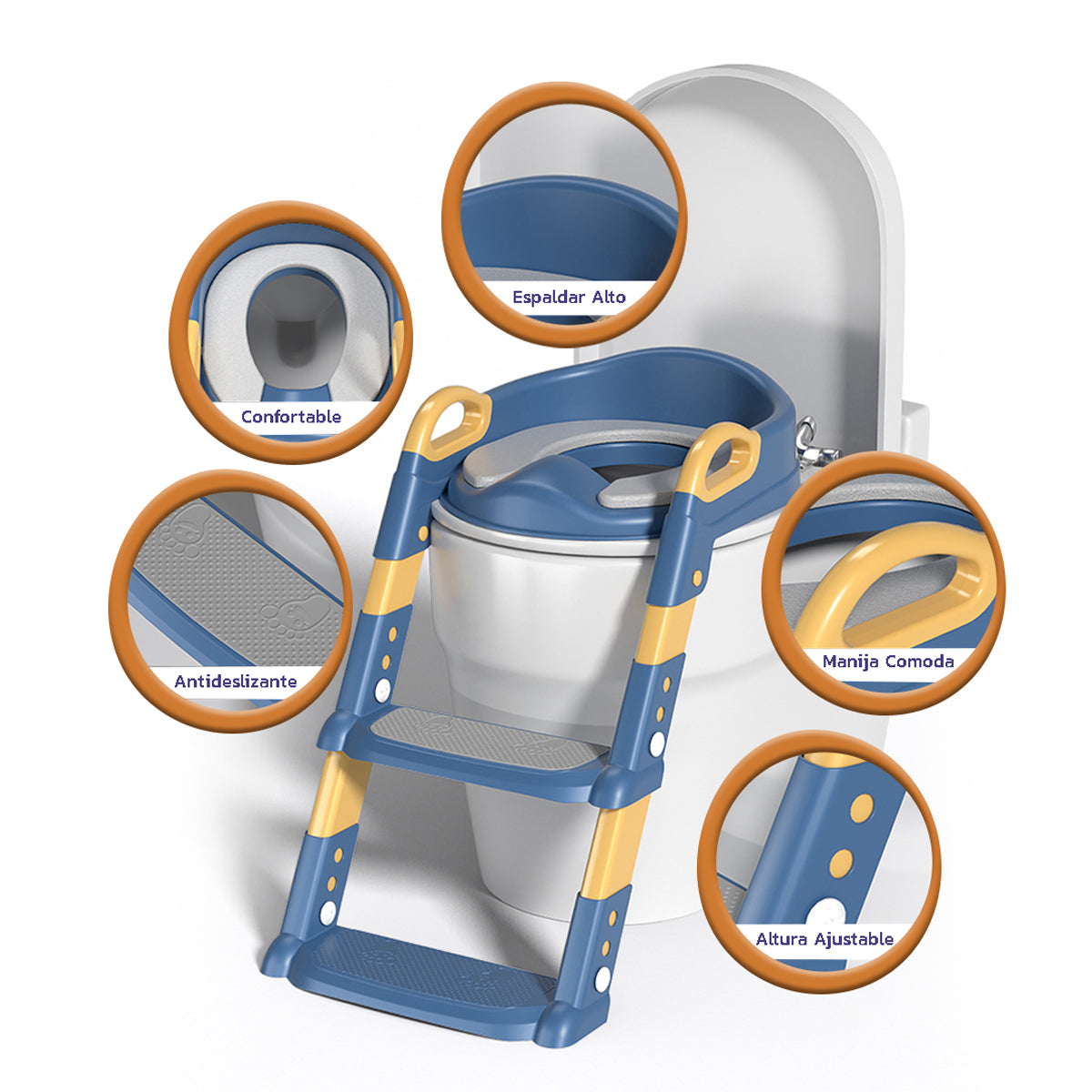 Reductor escalera acolchado