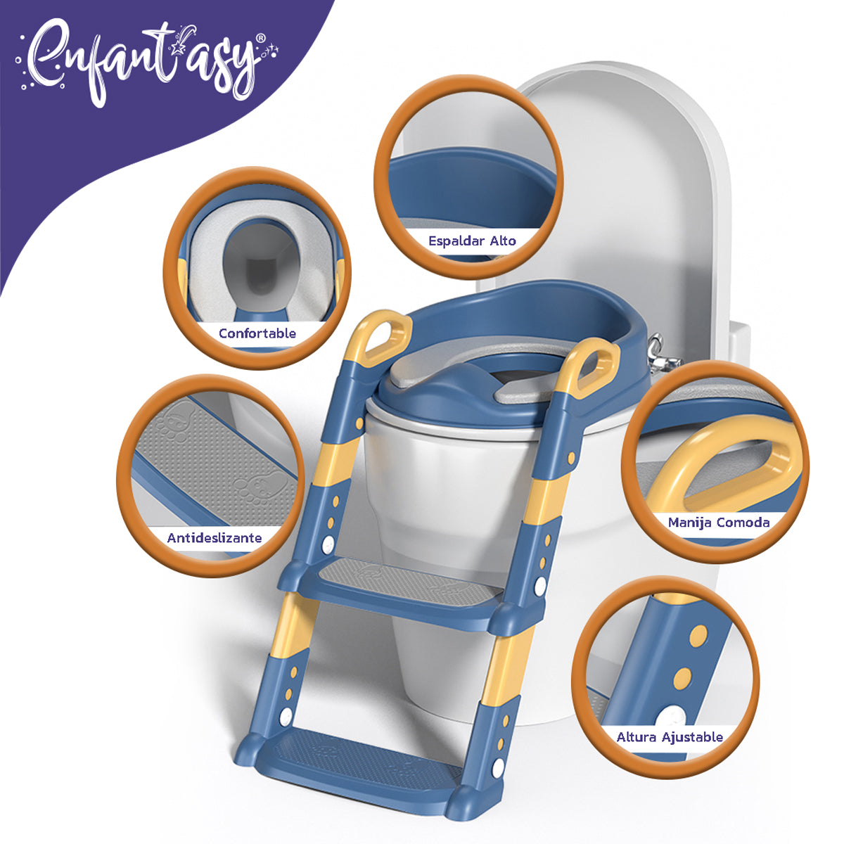 Reductor escalera acolchado