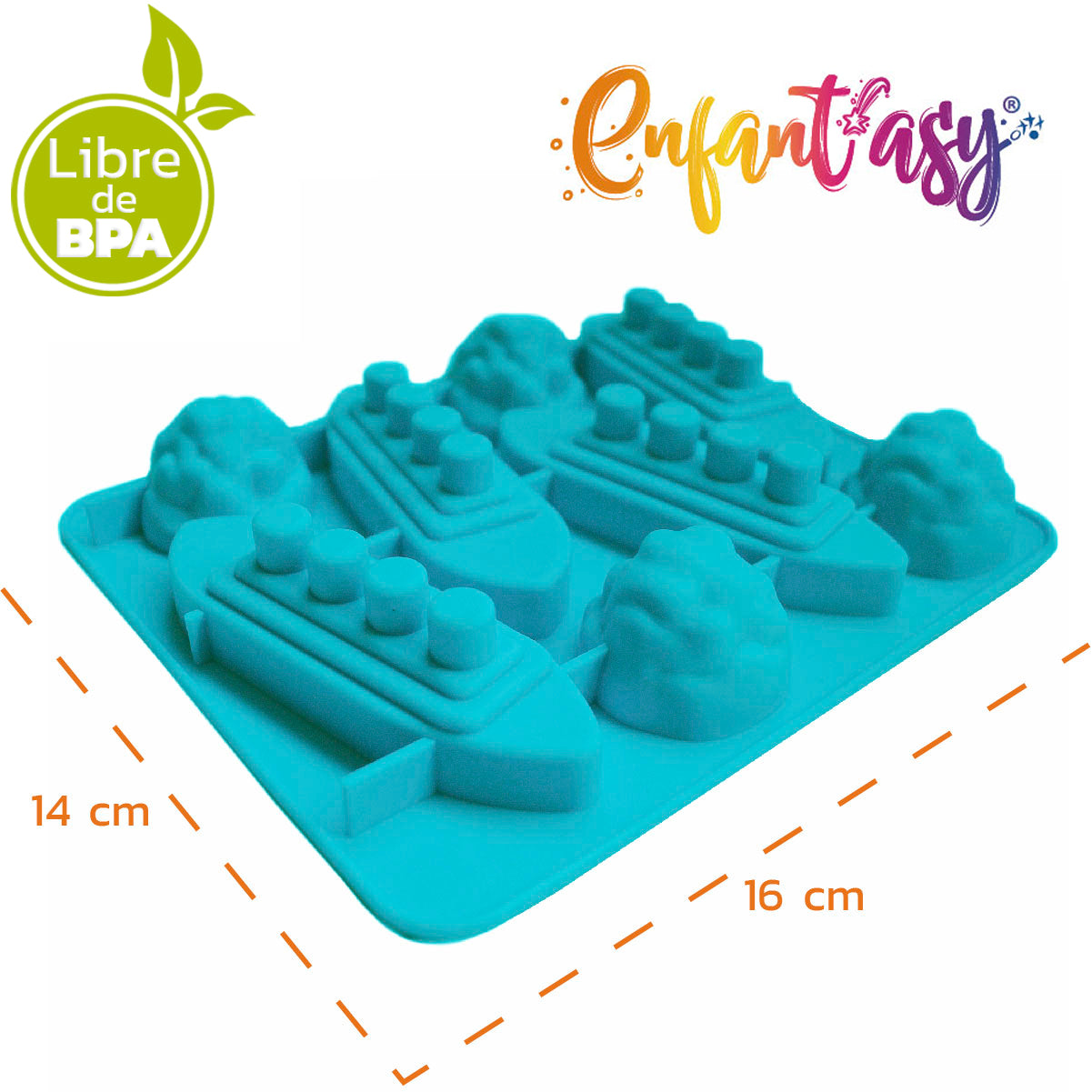 Moldes de Silicona x 3