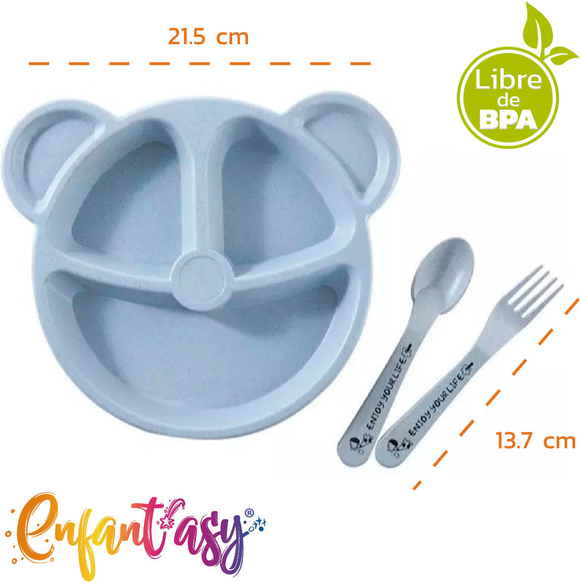 Set Vajilla en Trigo