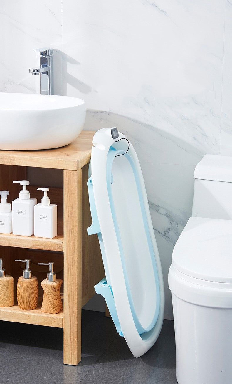 Tina plegable con termometro