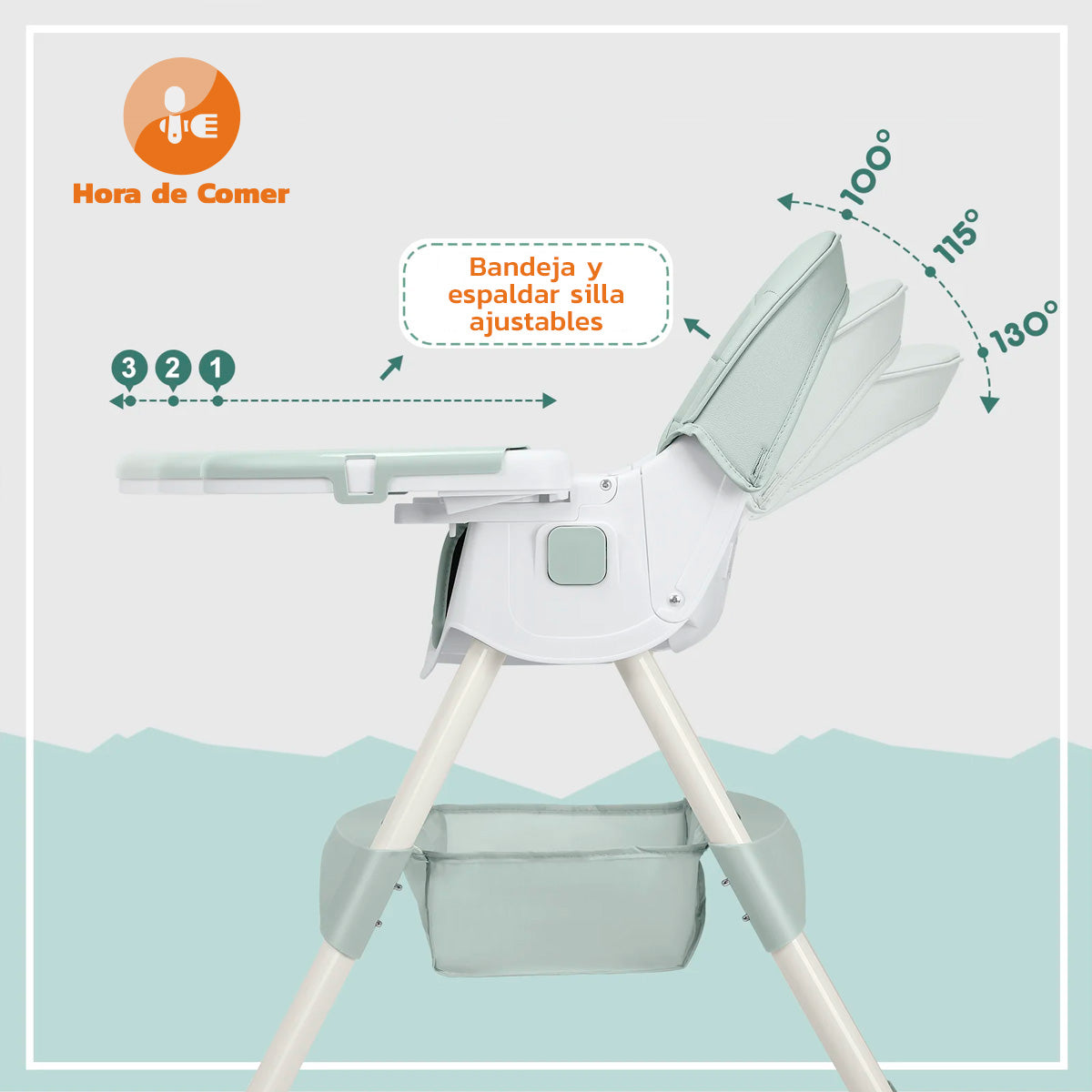 Silla Comedor 4 en 1