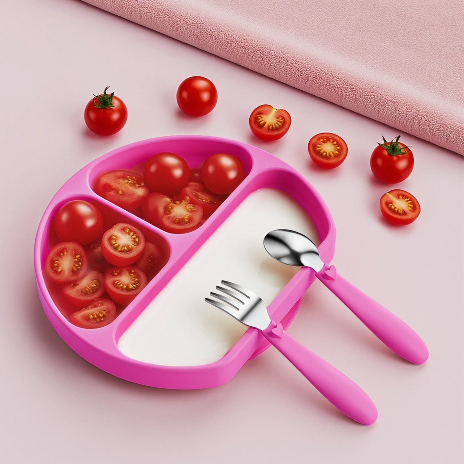 Juego De Cubiertos Cuchara Tenedor Acero