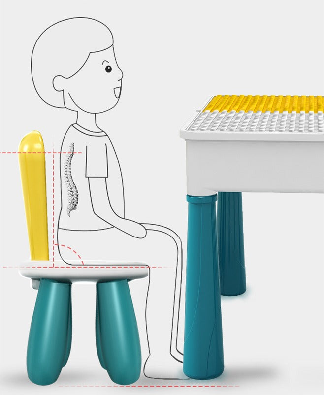 Mesa Grande Multifuncional con Silla