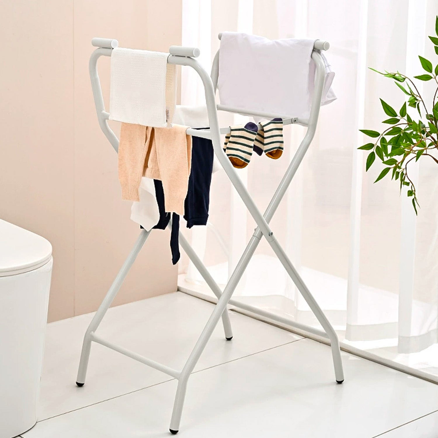 Soporte Metálico Plegable Para Bañera Bebé