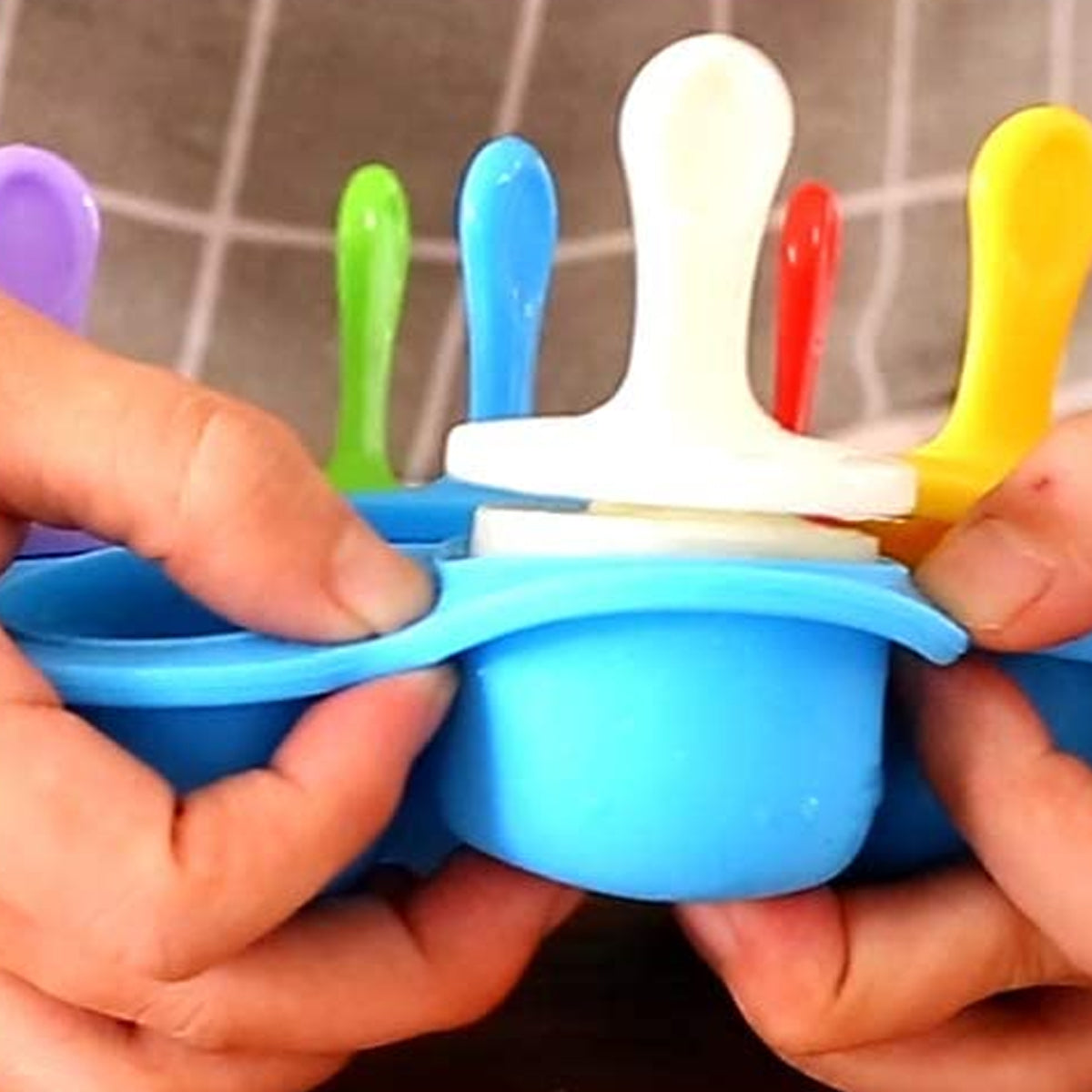 Paletas en Silicona para Bebé