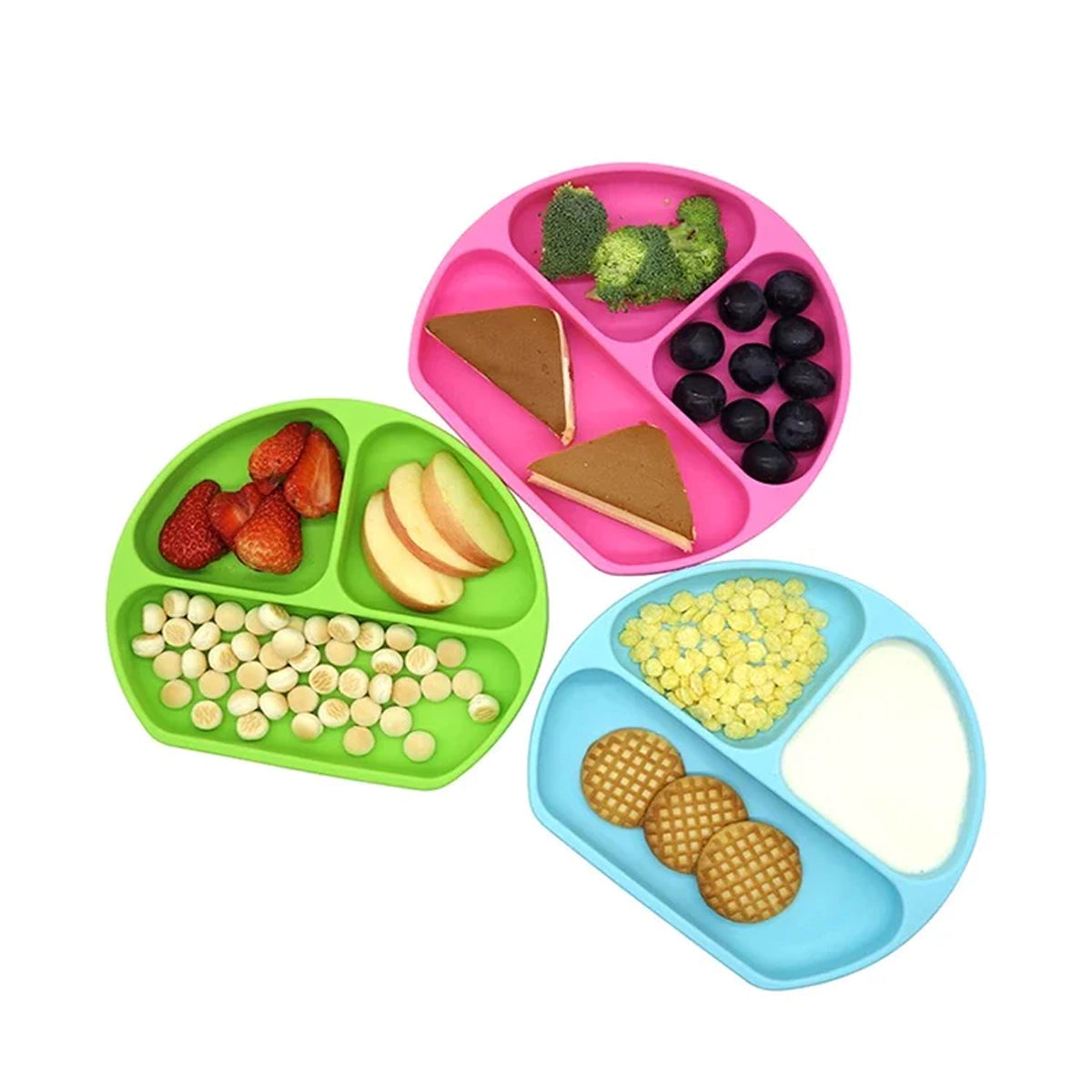 Plato en Silicona Hondo