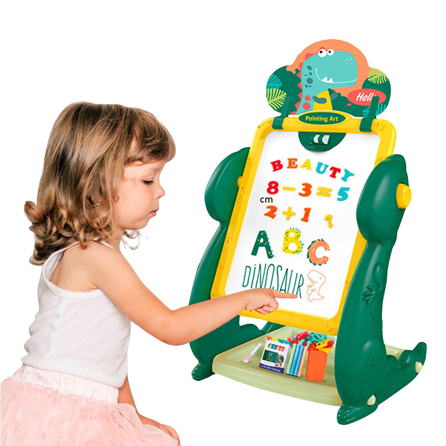 Tablero Pizarra Infantil Magnético Doble Cara