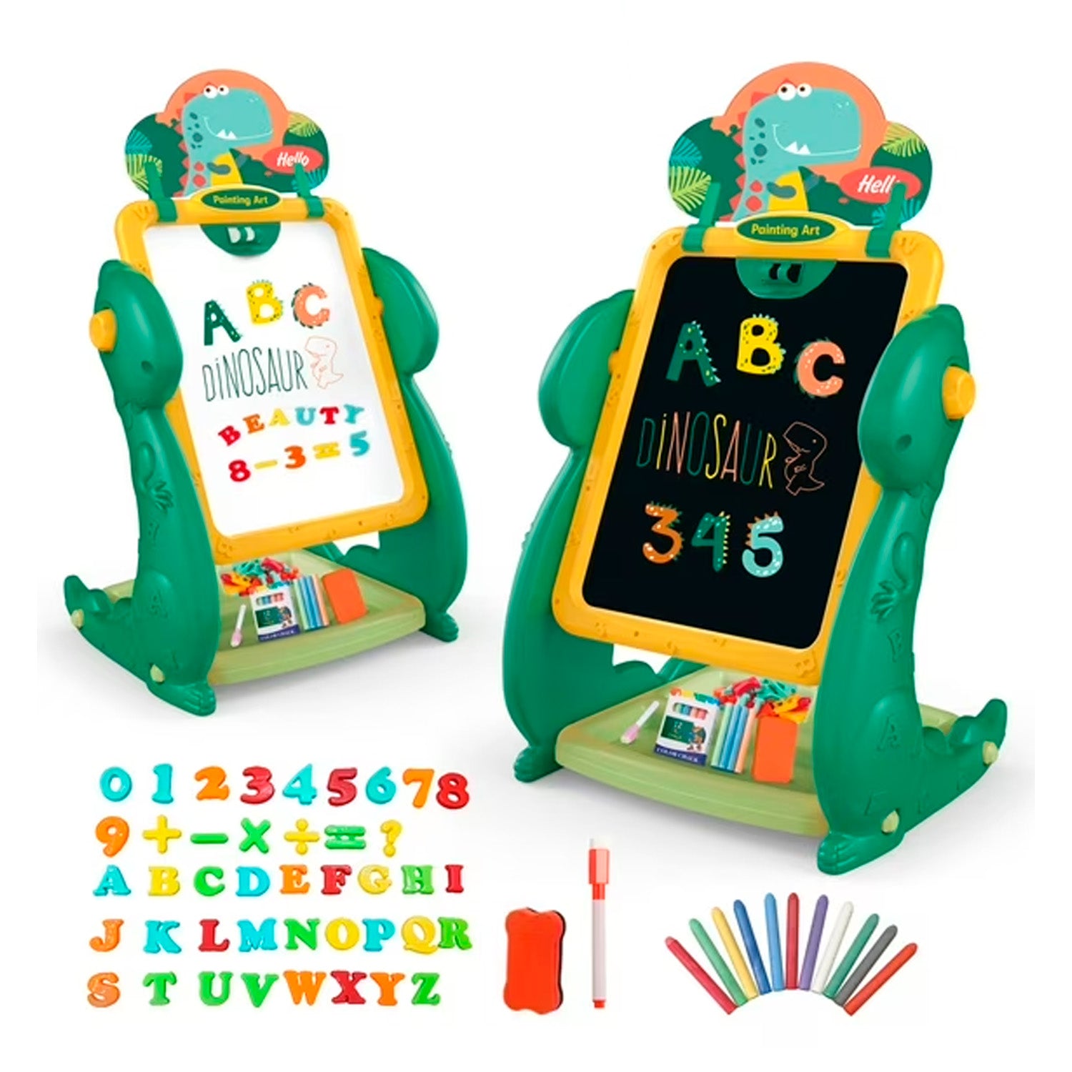 Tablero Pizarra Infantil Magnético Doble Cara