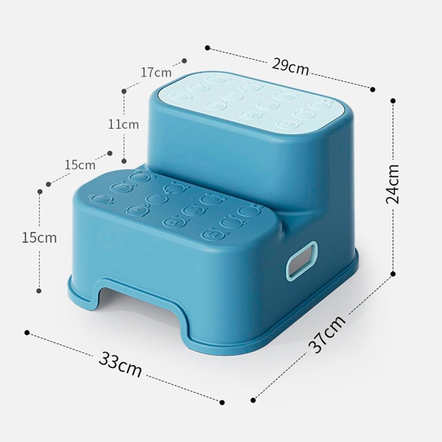 Butaco Escalera 2 pasos