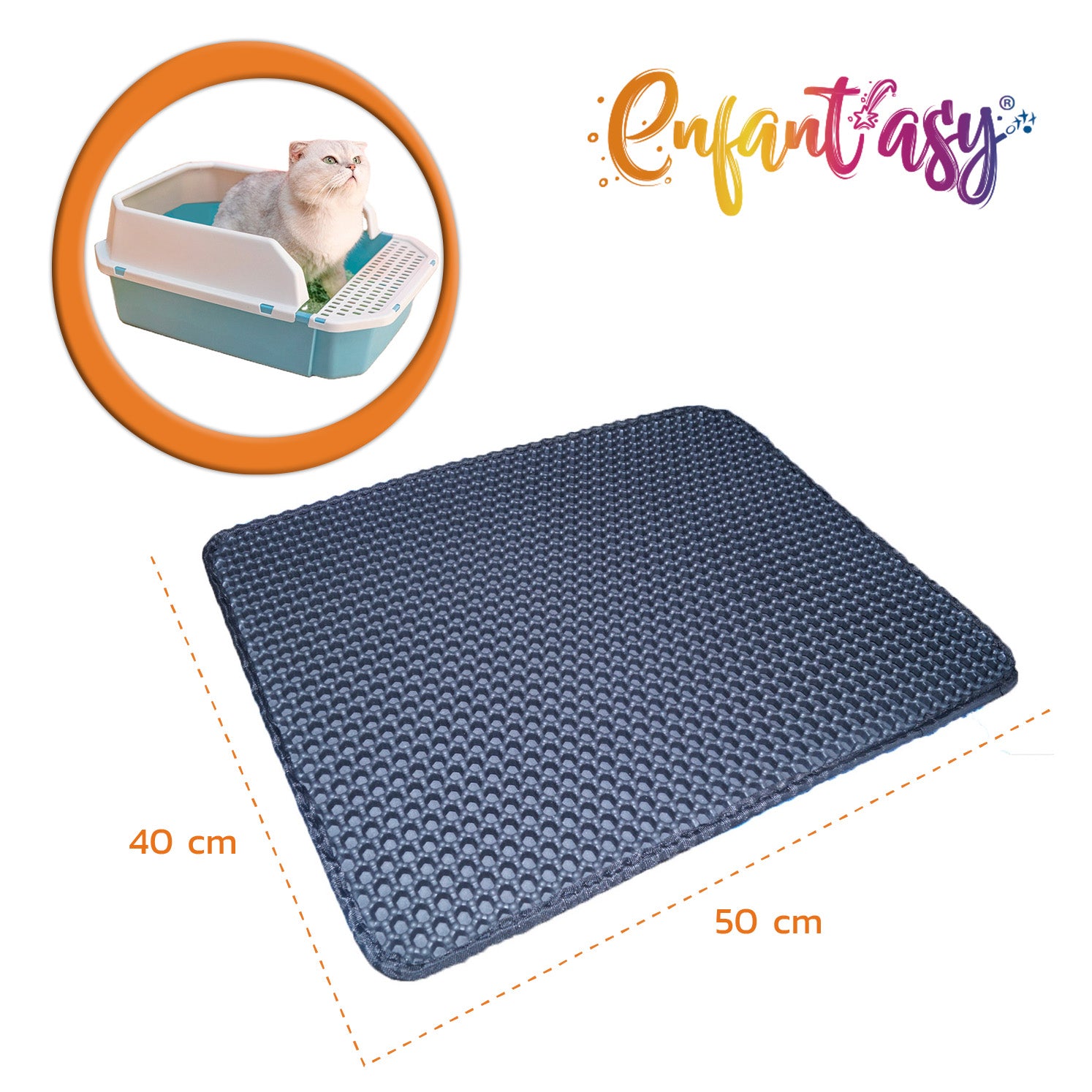Combo Arenero + tapete Gato, vista 5