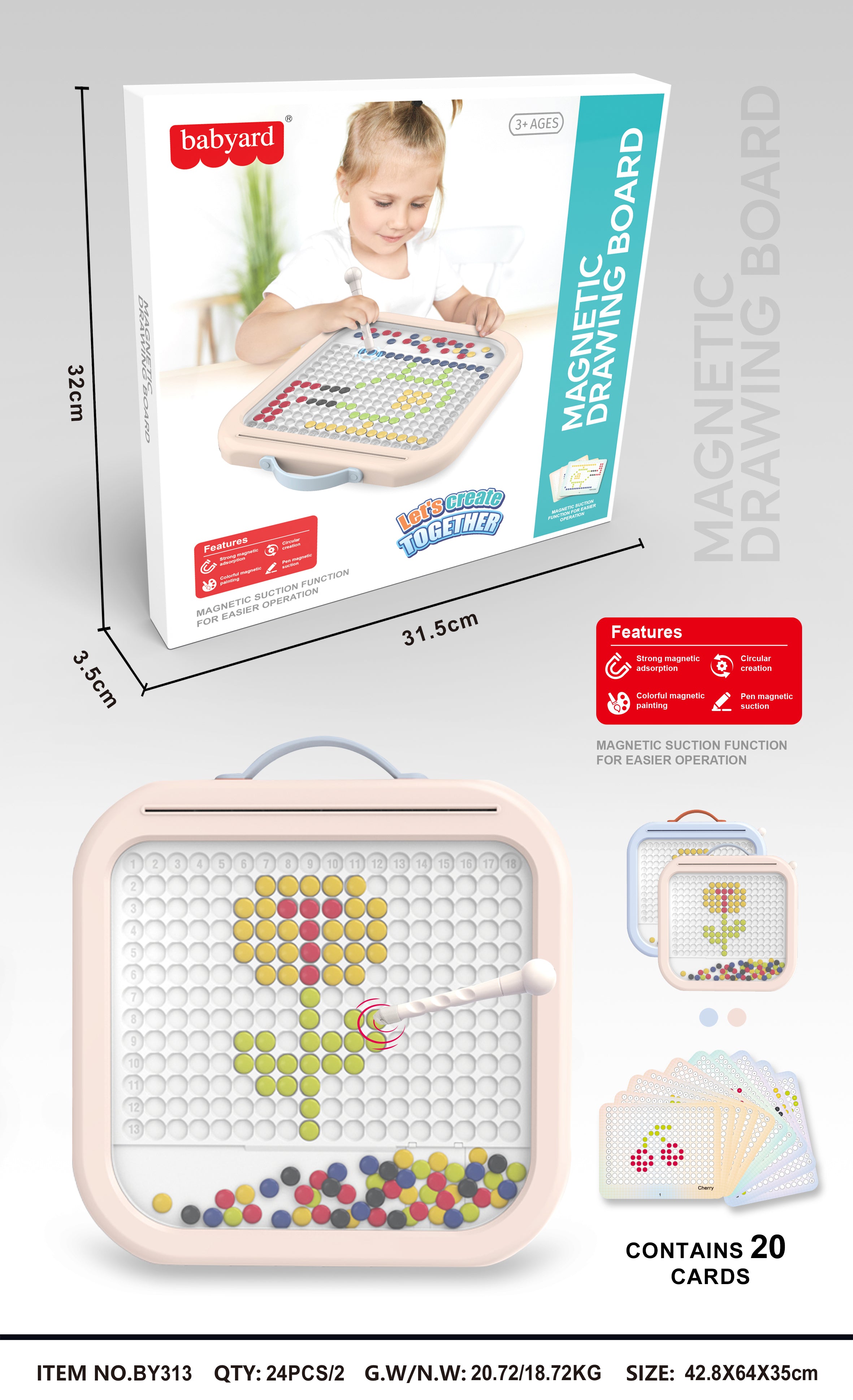 Tablero Magnetico Mágico