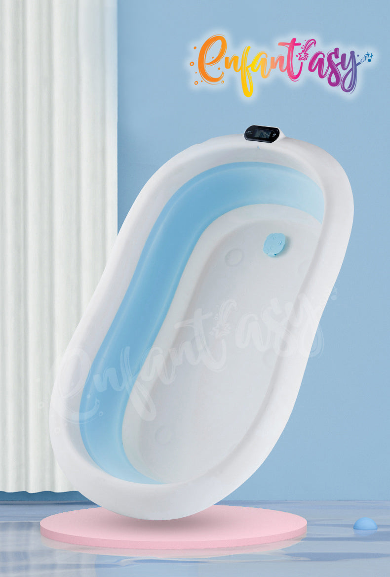 Tina plegable con termometro