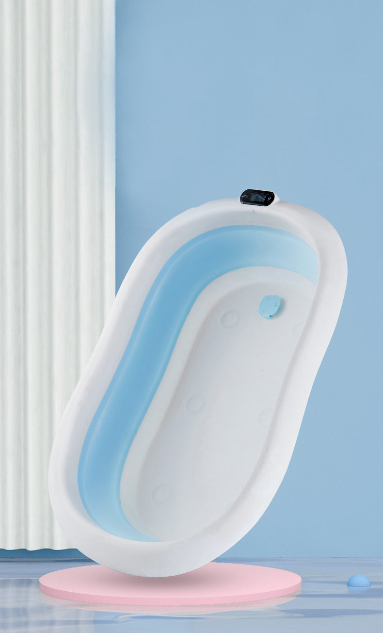 Tina plegable con termometro