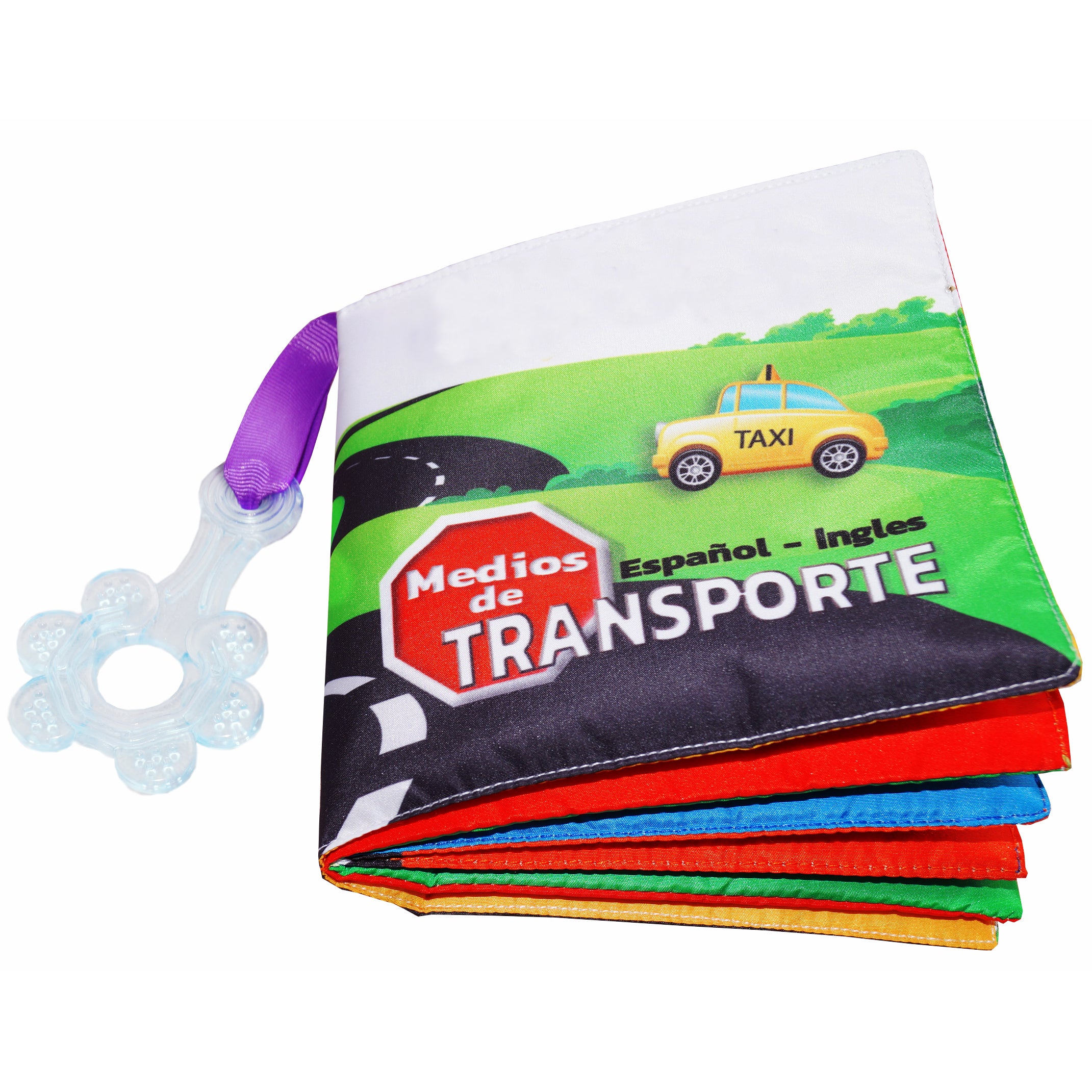 Libro de tela tipo MONTESSORI