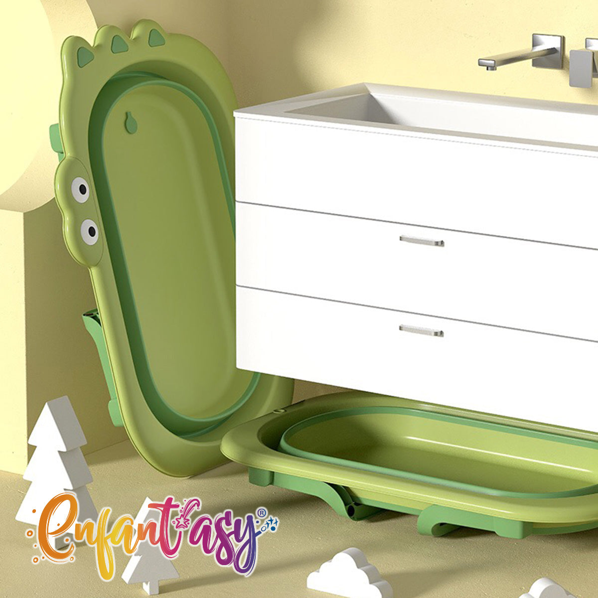 Tina Plegable con Almohada