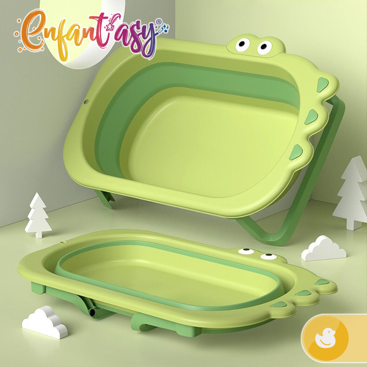 Tina Plegable con Almohada