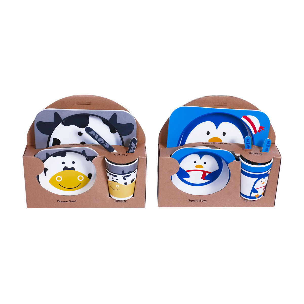 Set Vajilla en Bambú