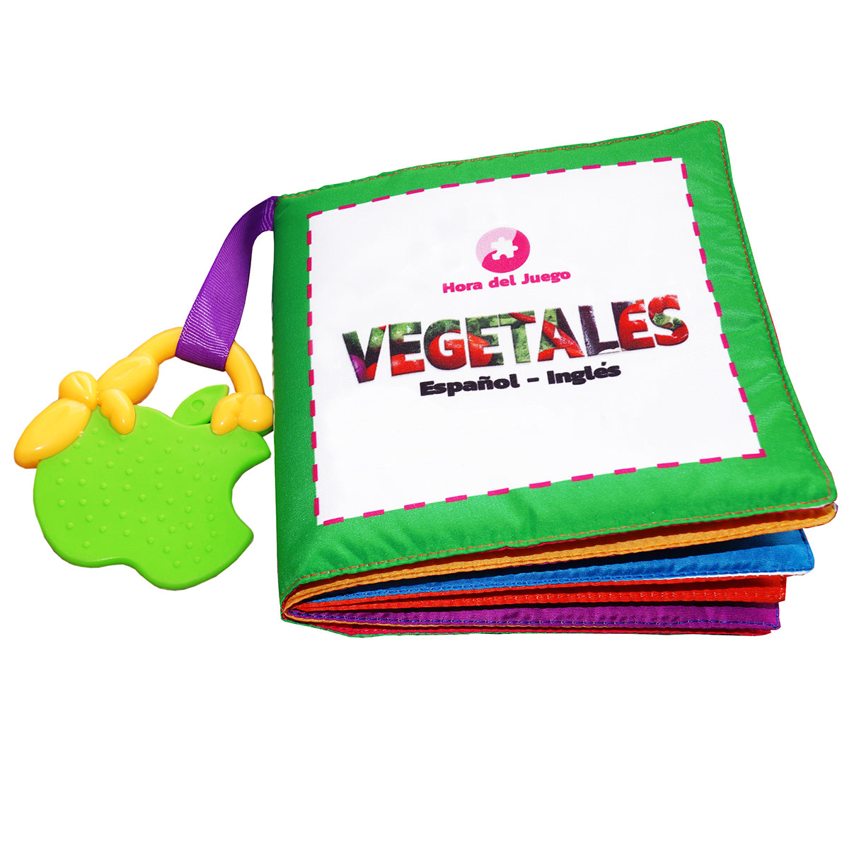 Libro de tela tipo MONTESSORI