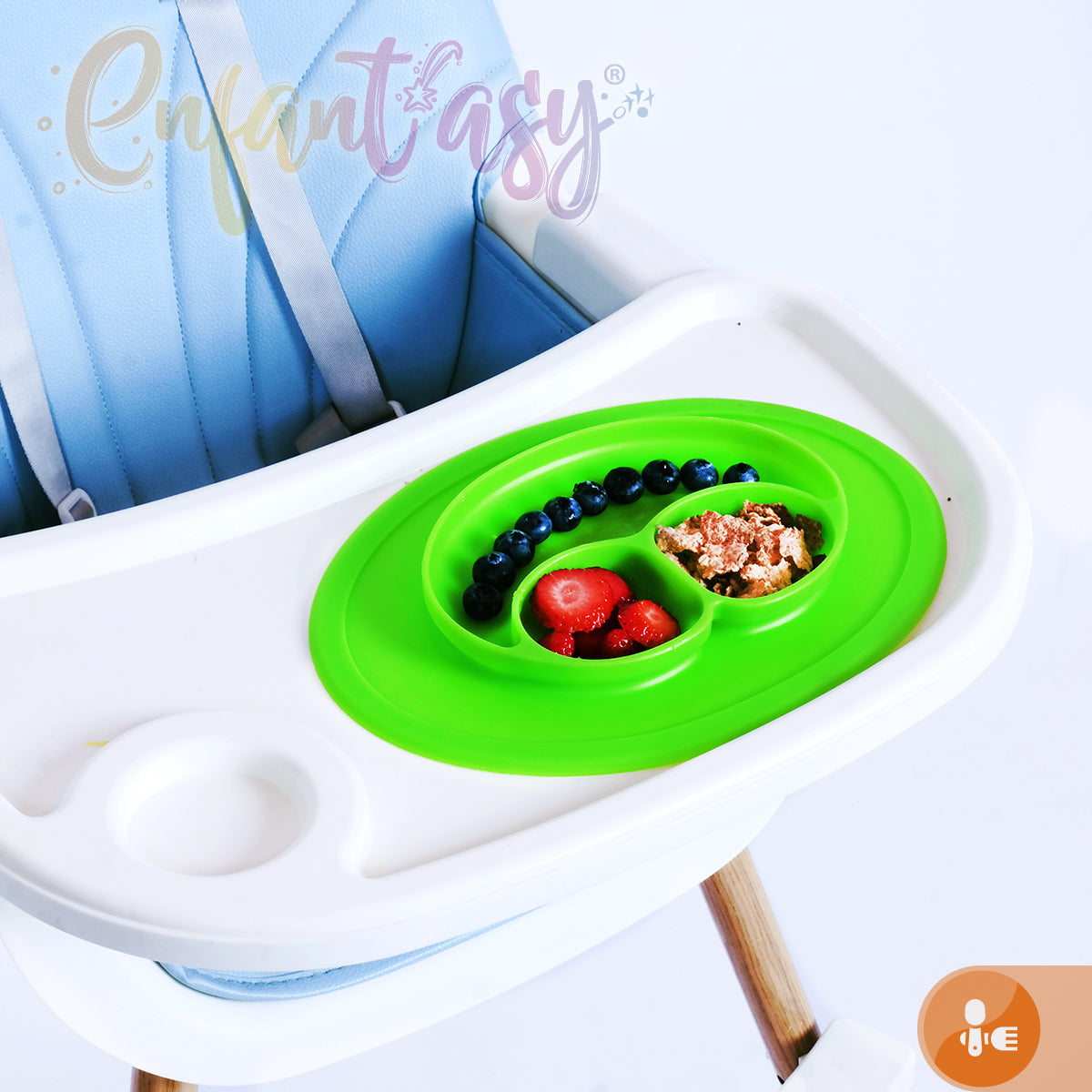 Plato en Silicona Llano