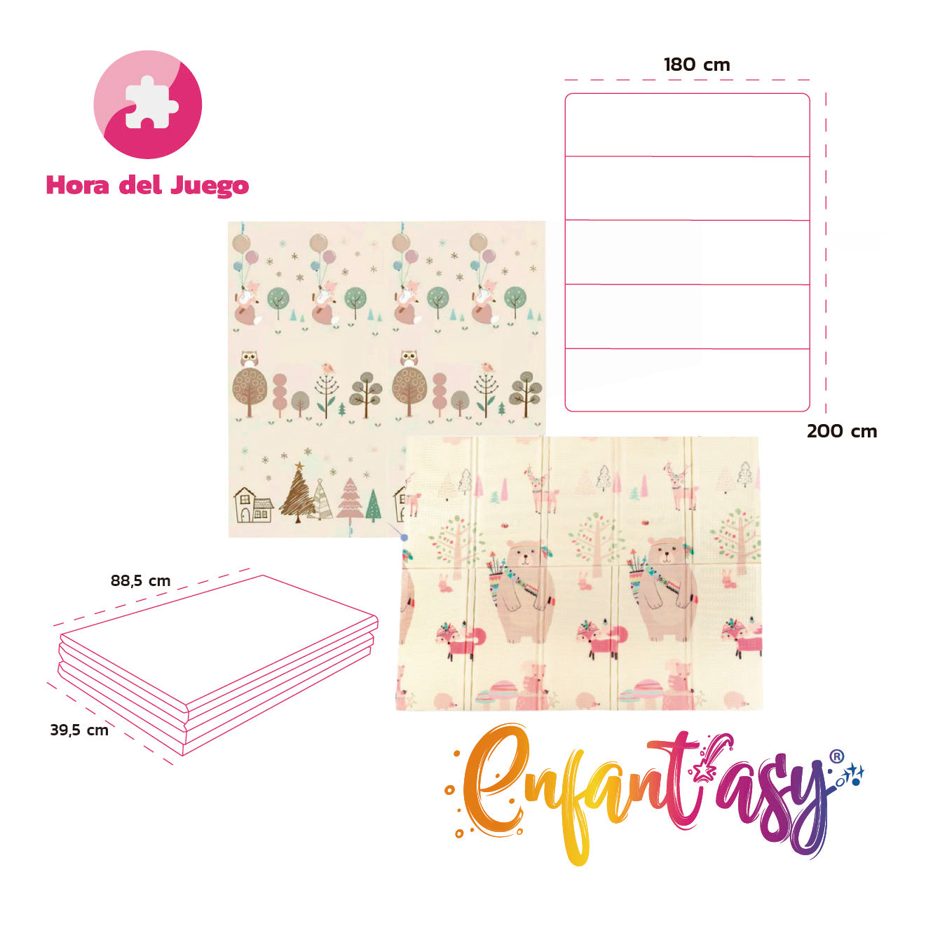 Tapete de Juego Plegable