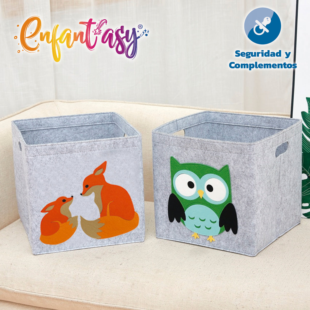 Cajas organizadora de fieltro