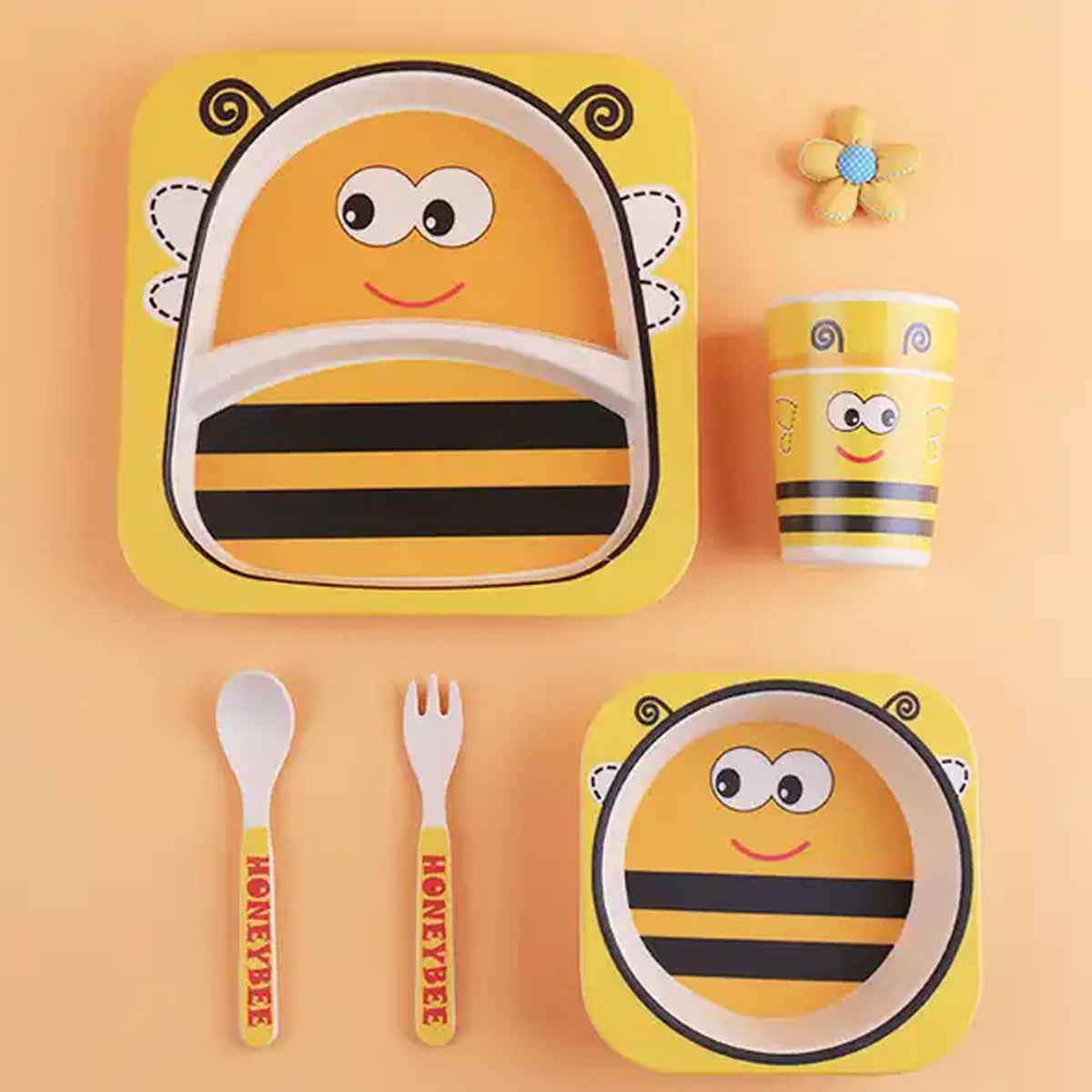 Set Vajilla en Bambú