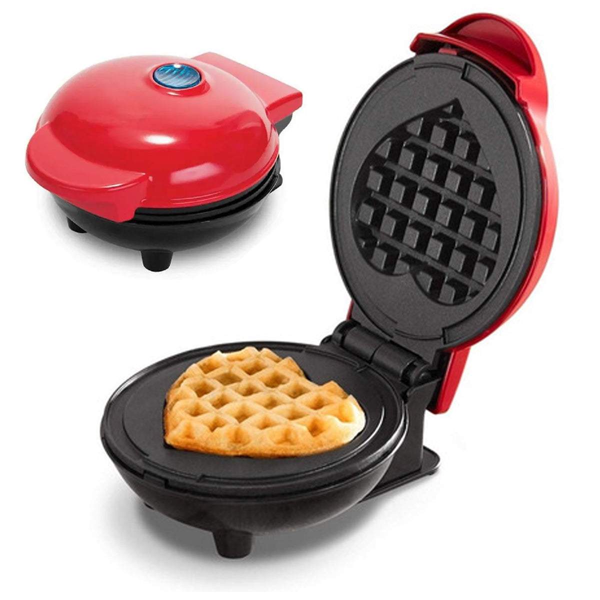 Mini Waflera de Corazón