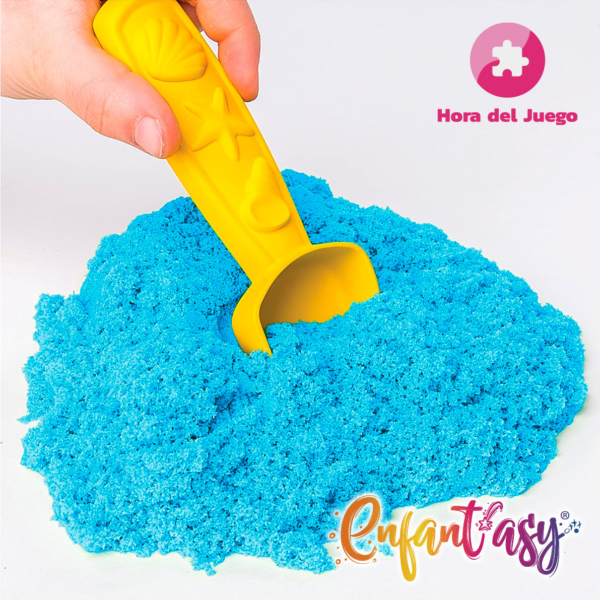 Arena Mágica Kinetica Moldeable Elástica 1000g