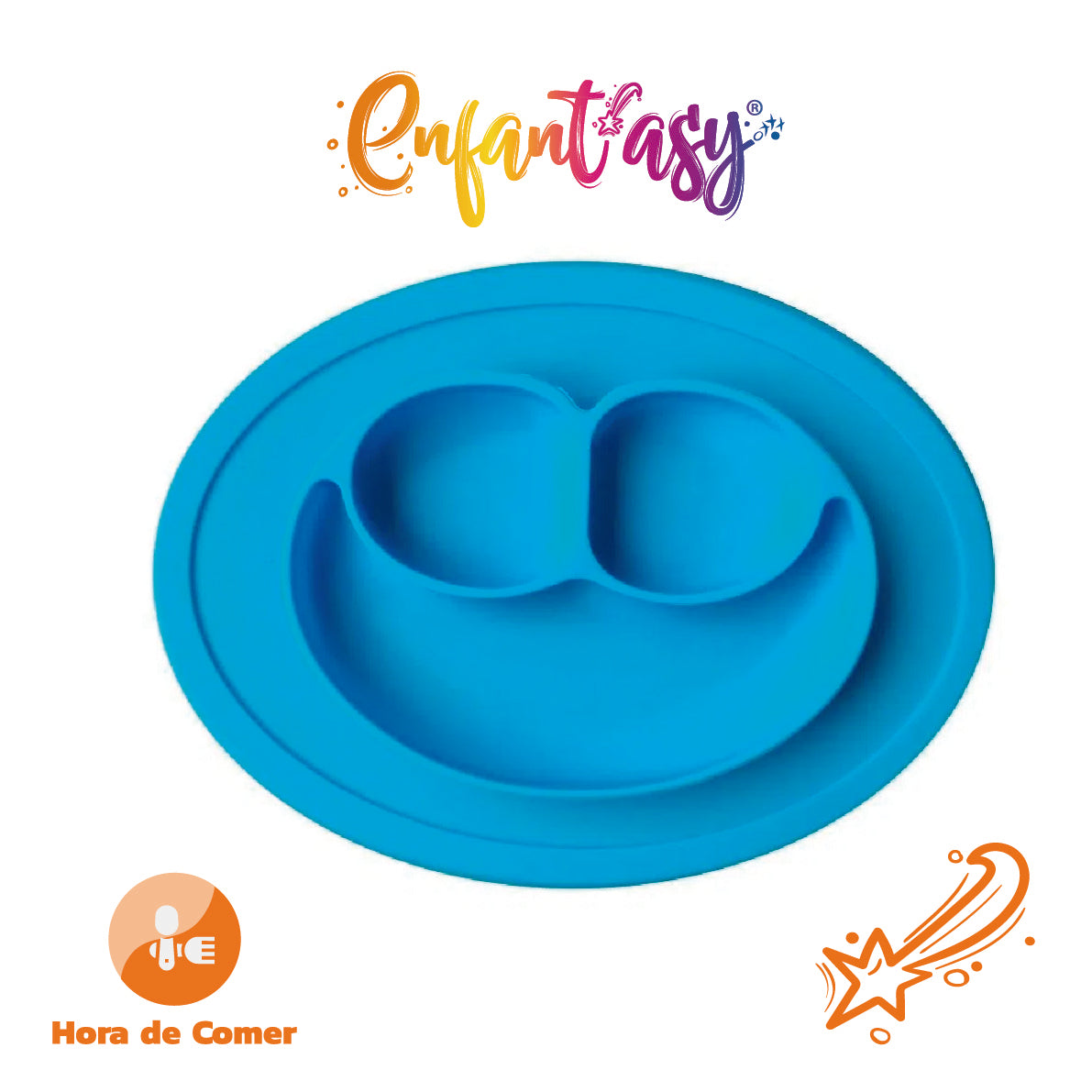 Plato en Silicona Llano