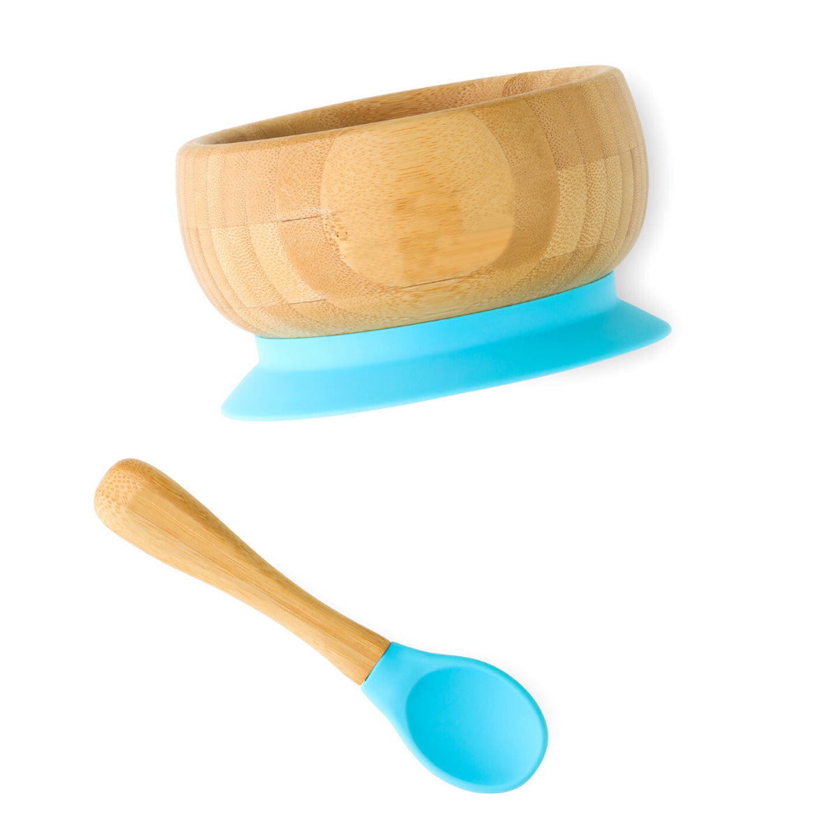 Bowl Bambú con Chupa y Cuchara