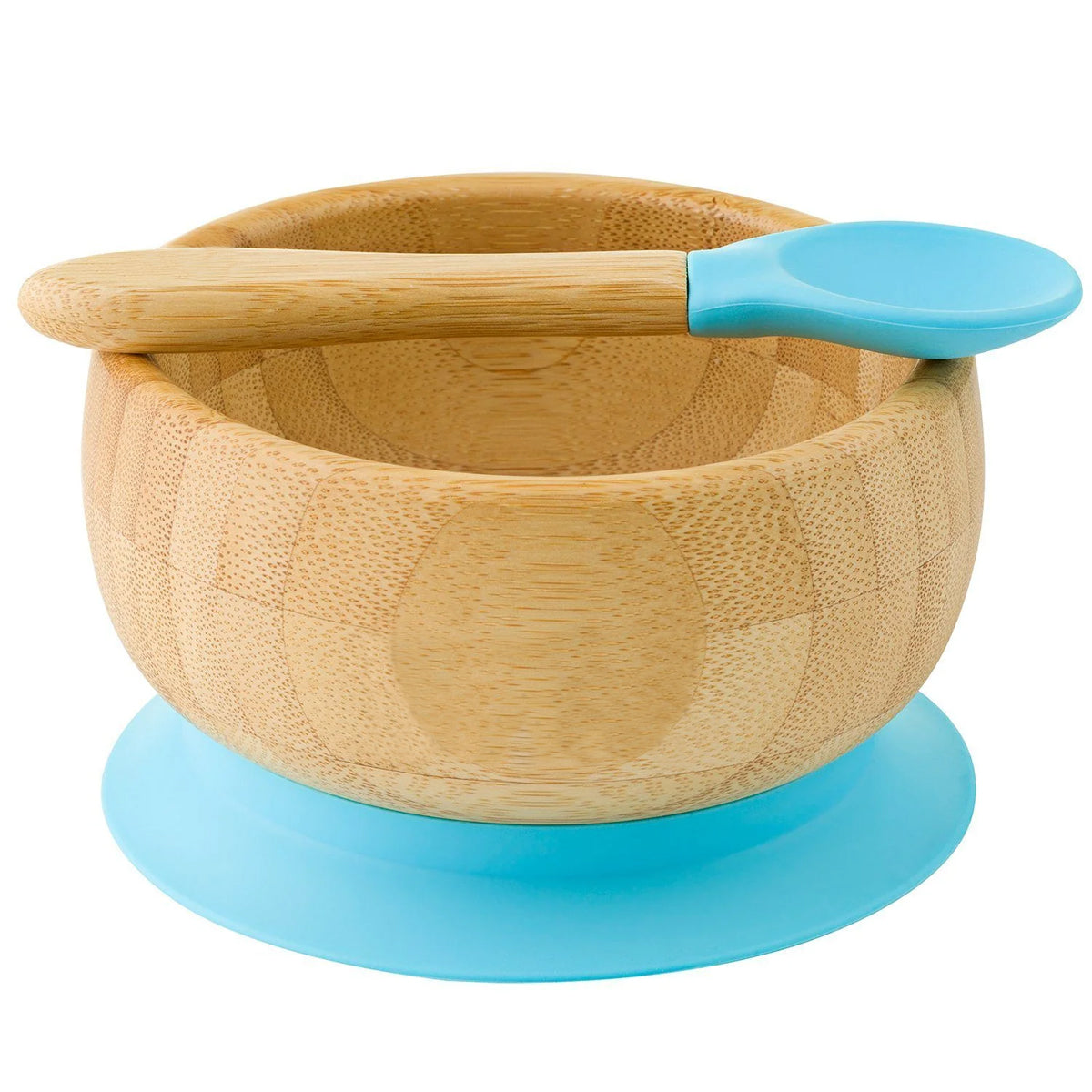 Bowl Bambú con Chupa y Cuchara