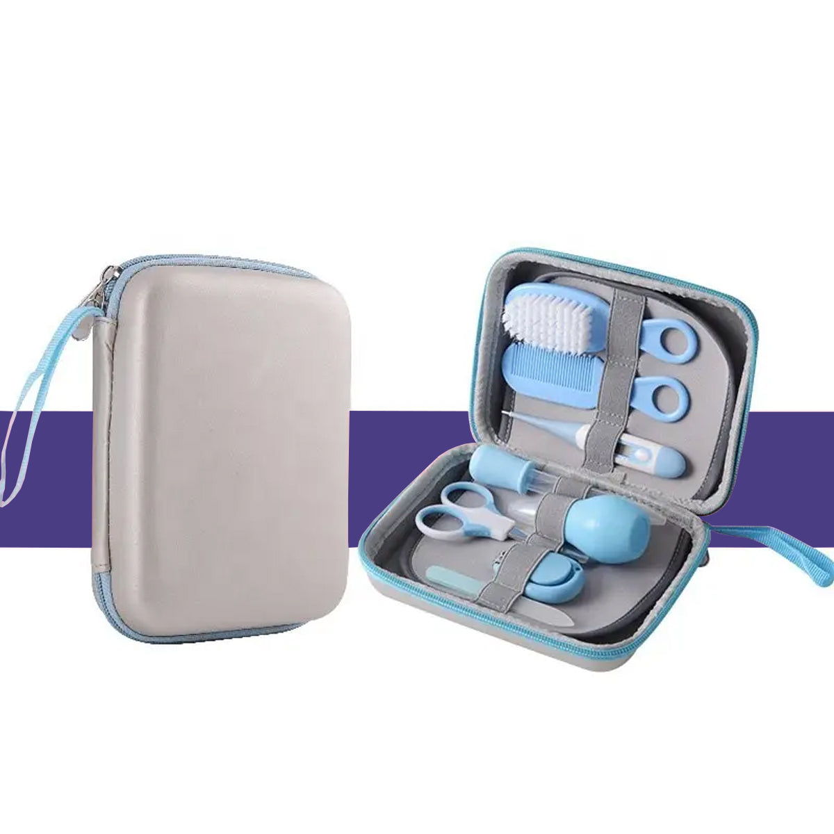 Kit Cuidado y Aseo del Bebé 8 Piezas