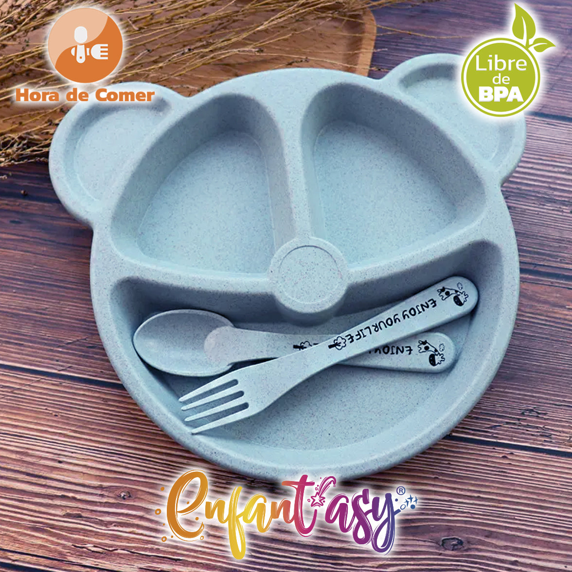 Set Vajilla en Trigo