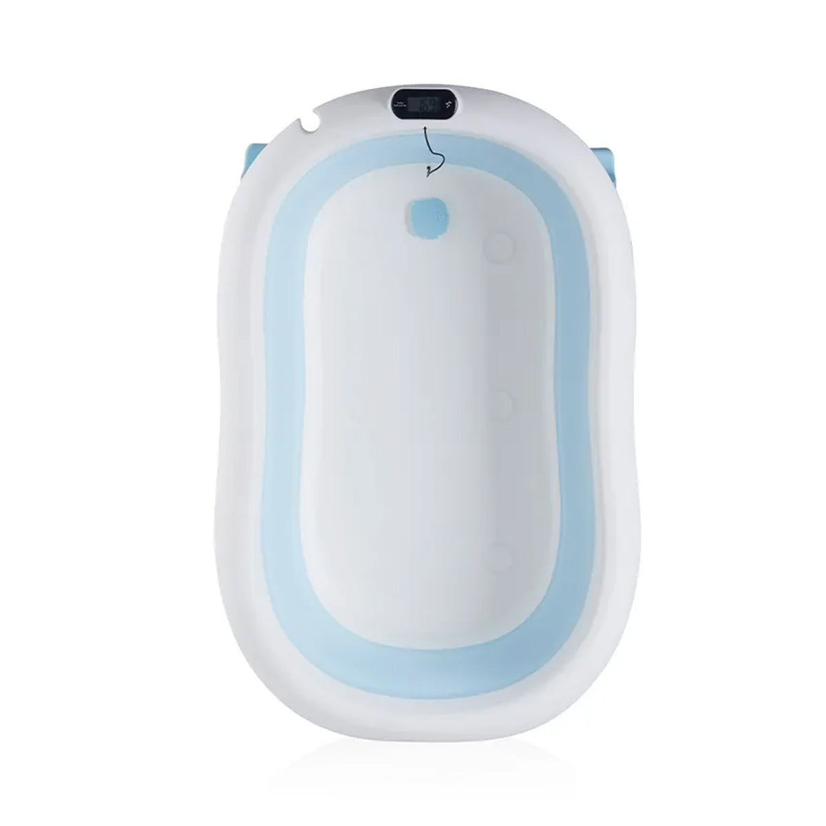 Tina plegable con termometro