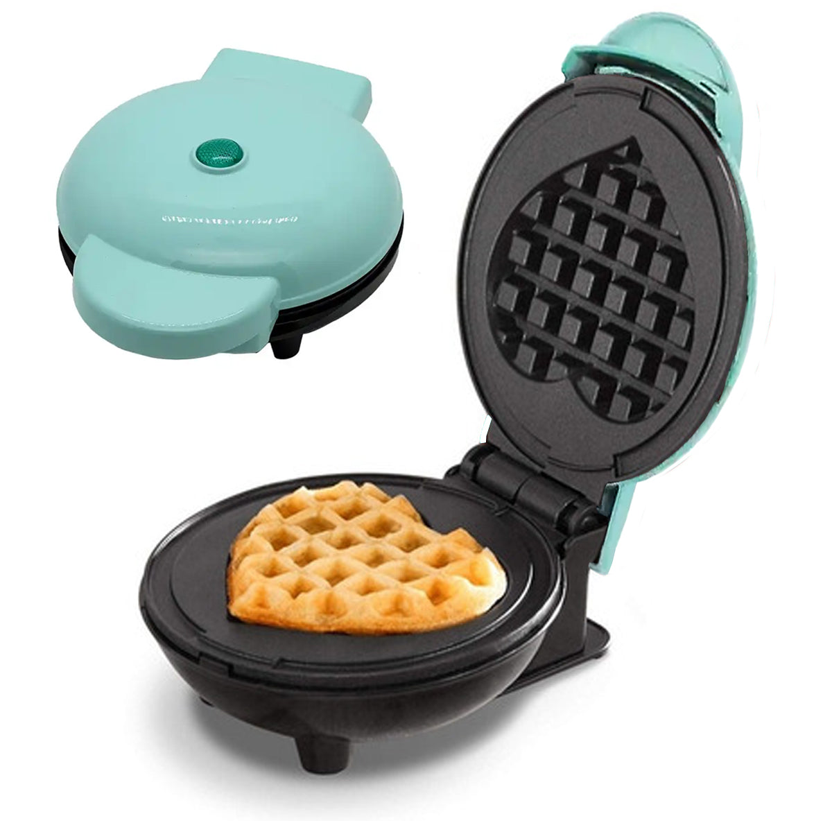 Mini Waflera de Corazón