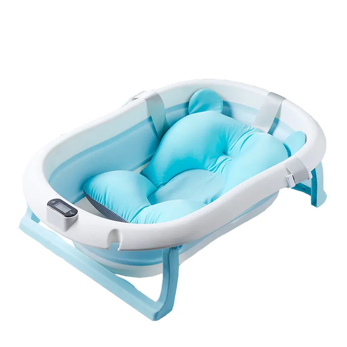 Tina plegable con termometro