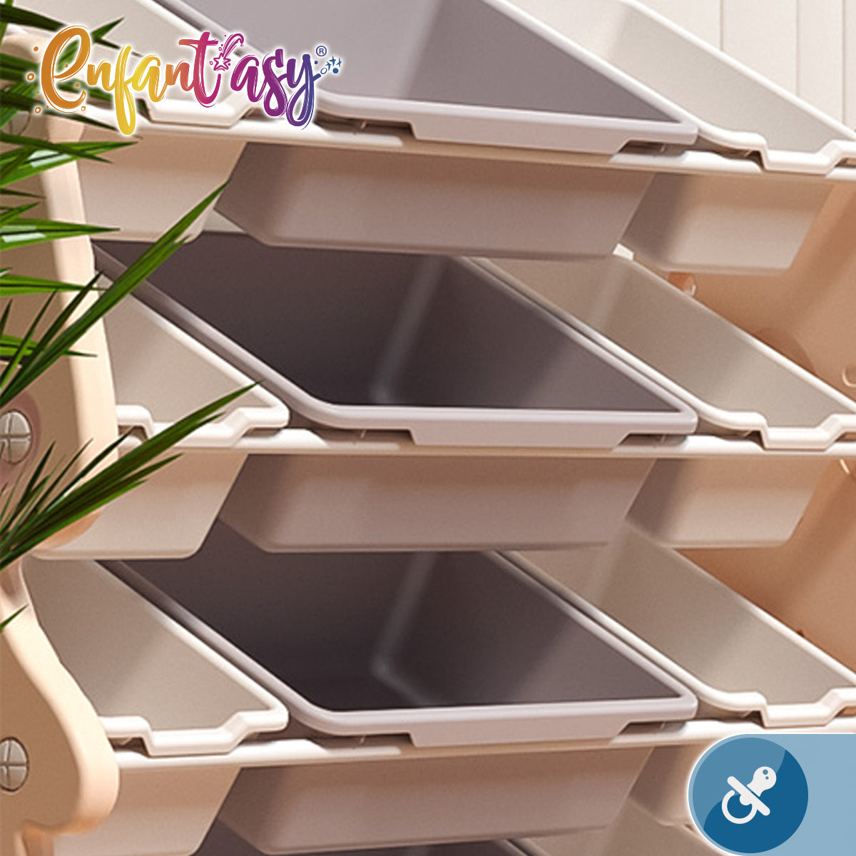 Organizador de Juguetes Multiuso 3 Niveles