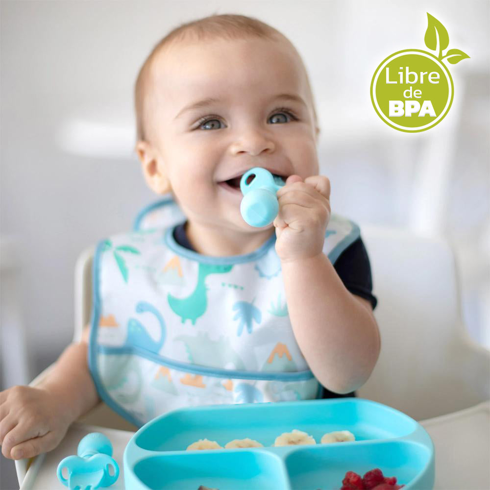 Tenedor y cuchara antiahogo