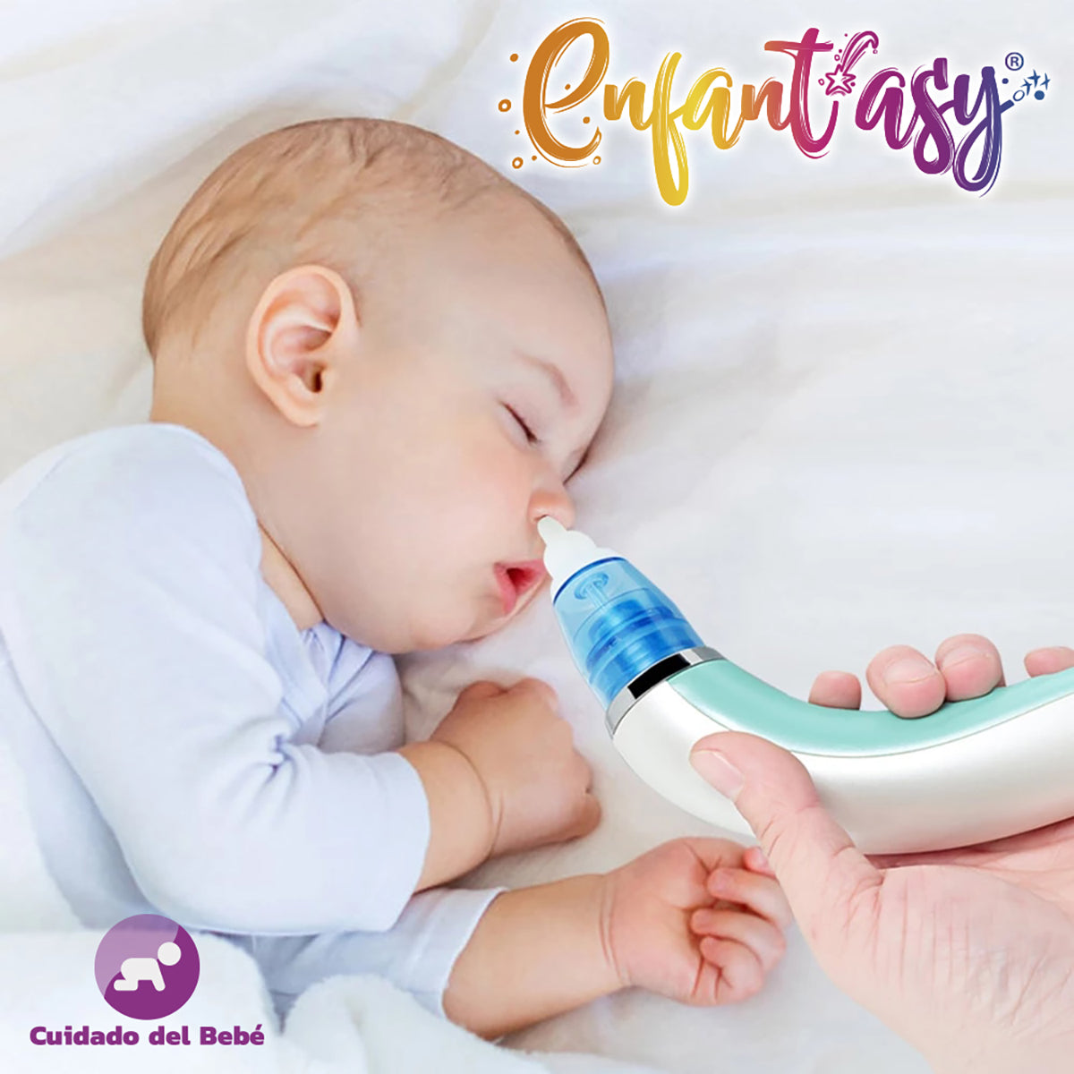 Aspirador nasal eléctrico