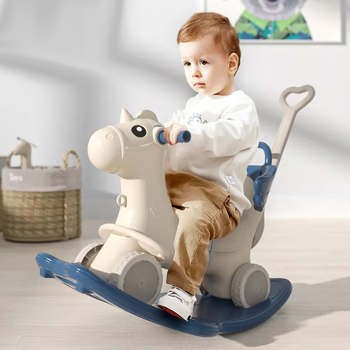 Caballito Balancín 3 en 1