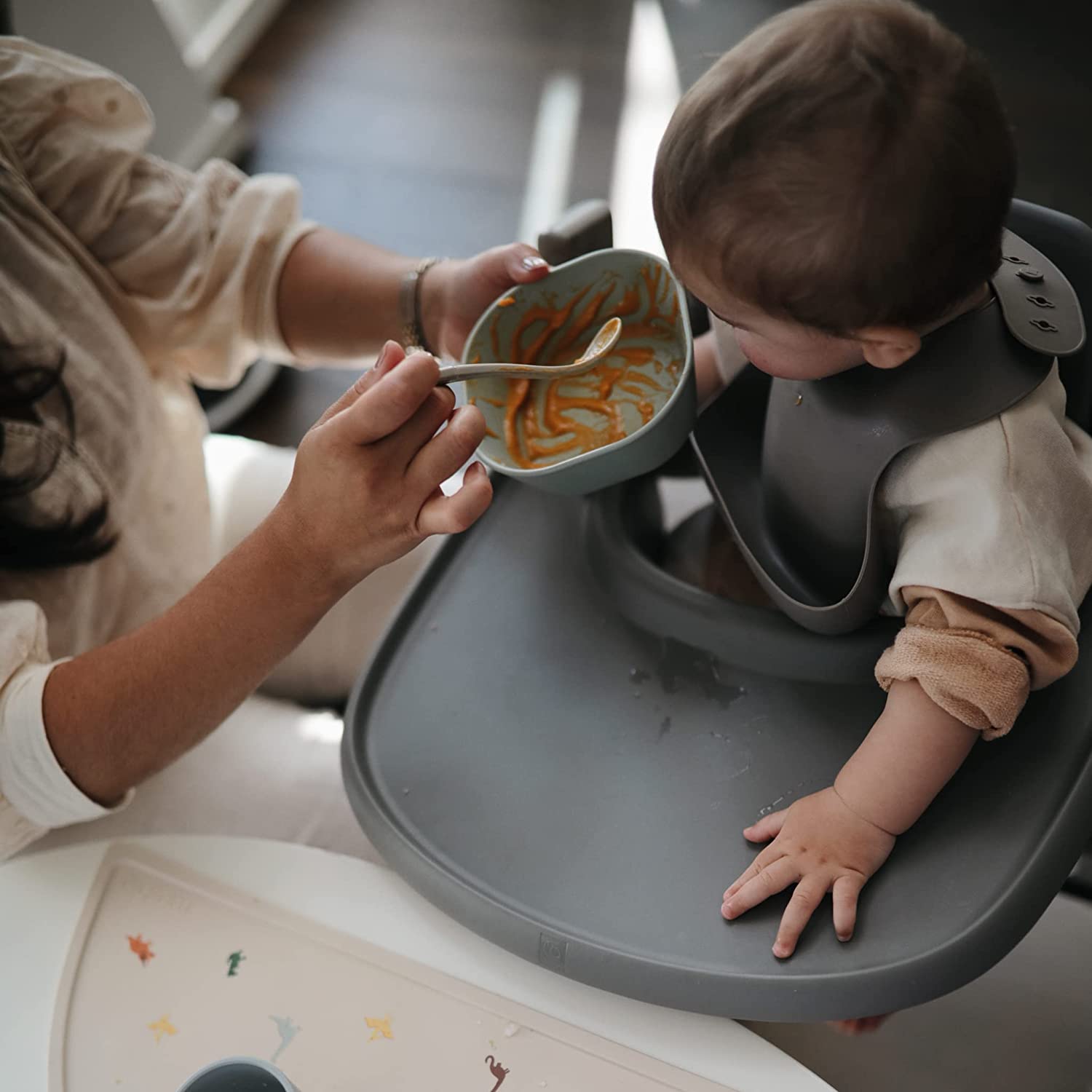 Baberos Silicona Fácil Lavado