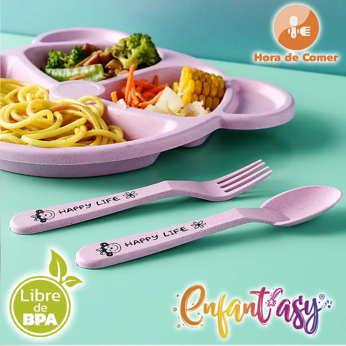 Set Vajilla en Trigo