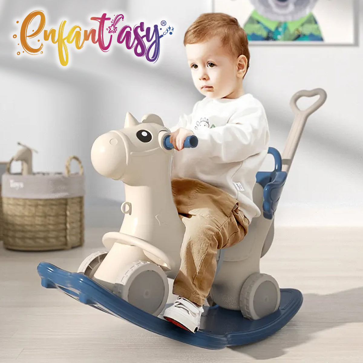 Caballito Balancín 3 en 1