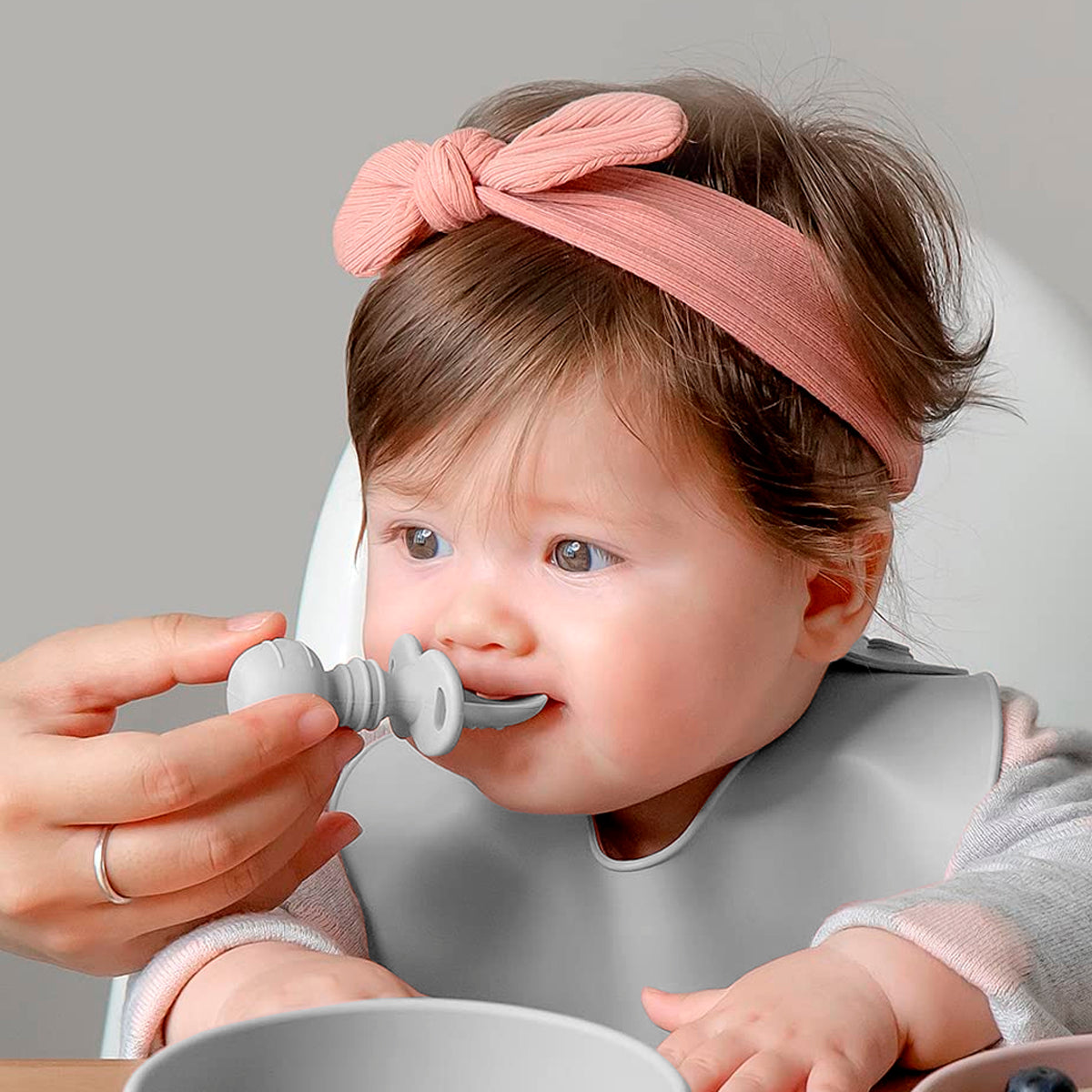 Tenedor y cuchara antiahogo