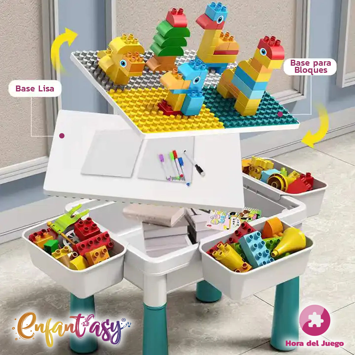 Mesa Mediana Multifuncional con Silla