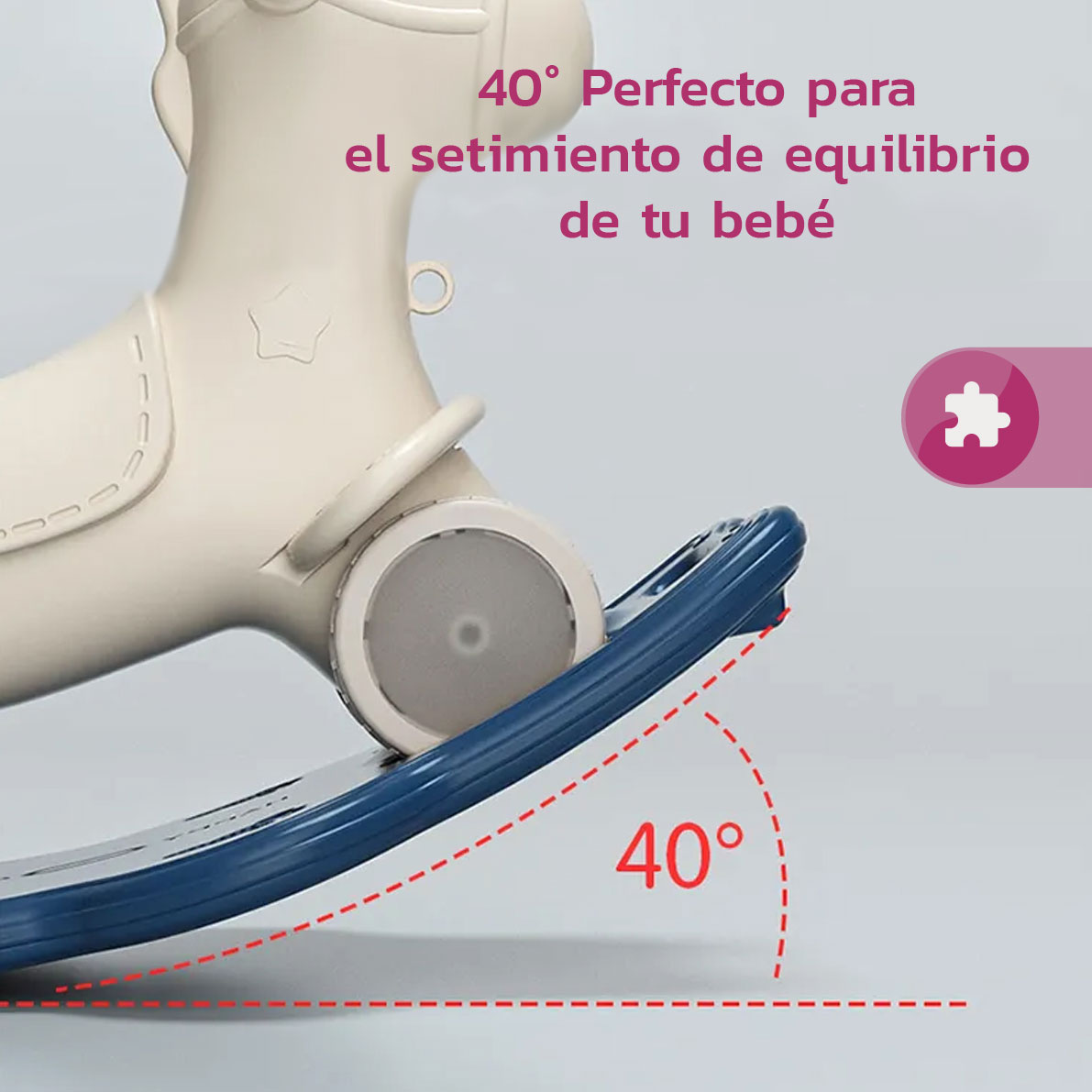 Caballito Balancín 3 en 1